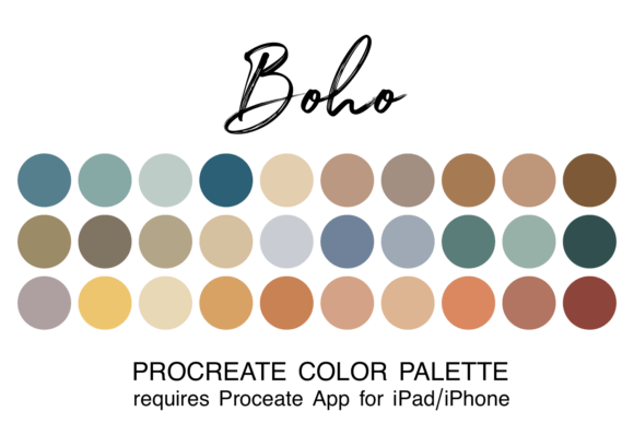 Strategic Color Management: Leveraging the Boho Procreate Color Palette for Consistent Digital Art