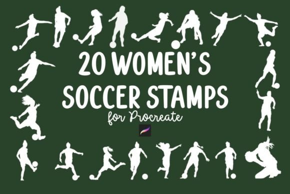Unleashing Creativity: A Comprehensive Guide to the 20 Women’s Soccer Stamp Set for Procreate