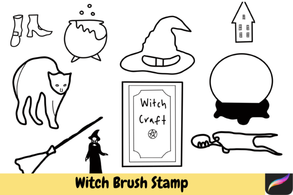 Unlocking Creative Potential: The Strategic Value of Witch Halloween Brush Stamps for Procreate